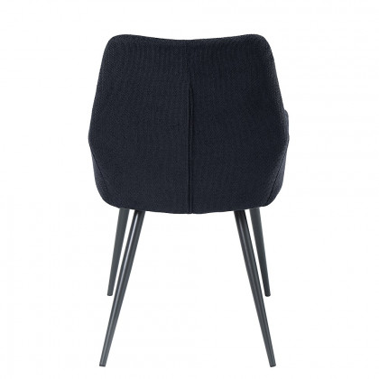 ACME - Zudora Side Chair (Set of 2) in Black Linen