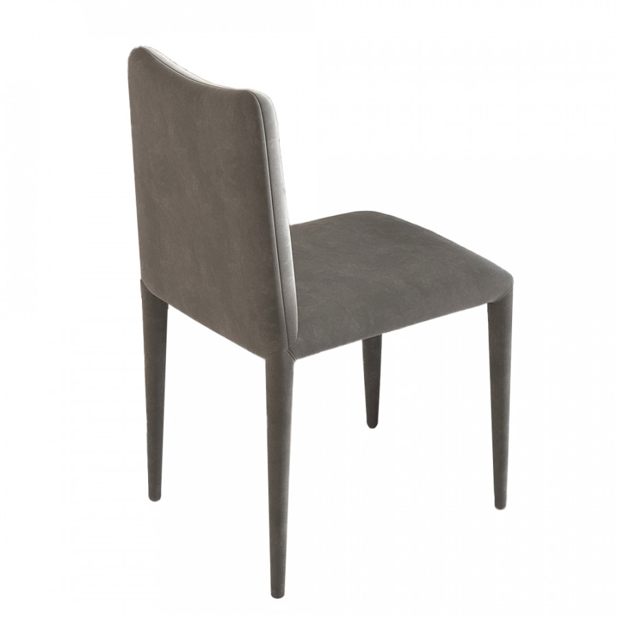 ACME - Hollis Side Chair (Set of 2) in Gray Velvet