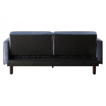 ACME Qinven Adjustable Sofa - Dark Gray Velvet