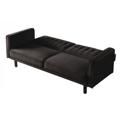 ACME Qinven Adjustable Sofa - Dark Brown Velvet