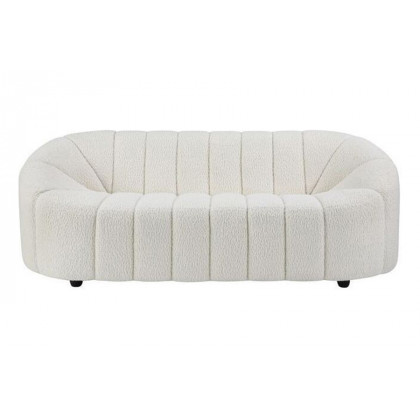 ACME - Osmash Sofa in White Teddy Sherpa