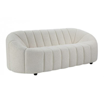 ACME - Osmash Sofa in White Teddy Sherpa
