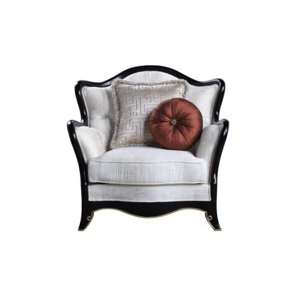 ACME - Nurmive Chair with 2 Pillows in Beige