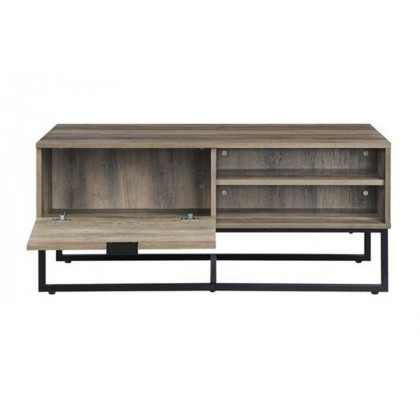 ACME - Homare Coffee Table in Rustic Oak/Black