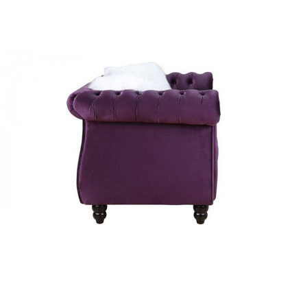 ACME - Thotton Sofa with 2 Pillows in Purple