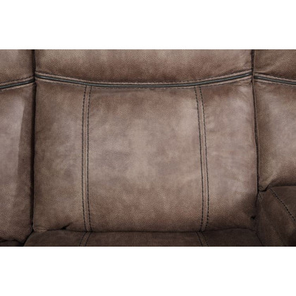 ACME Dollum Sectional Sofa - 2-Tone Chocolate Velvet