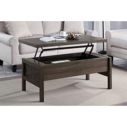 ACME - Zola Coffee Table with Lift Top in Walnut