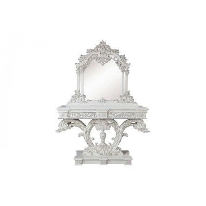 ACME - Vanaheim Mirror in Antique White (LV00807)