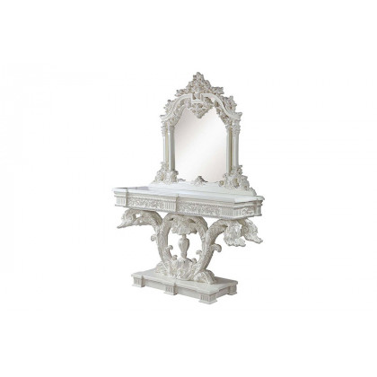 ACME - Vanaheim Mirror in Antique White (LV00807)
