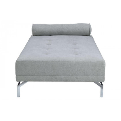 ACME - Quenti Sofa Bed with Pillow in Gray Melange