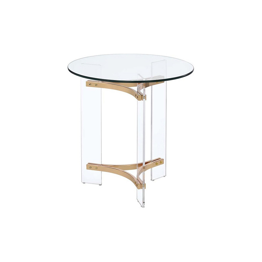 ACME - Sosi End Table in Gold