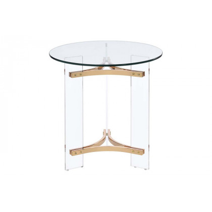 ACME - Sosi End Table in Gold