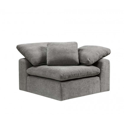ACME Naveen Modular Wedge with Pillow - Gray Linen