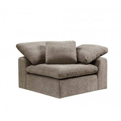 ACME Naveen Modular Wedge with Pillow - Beige Linen