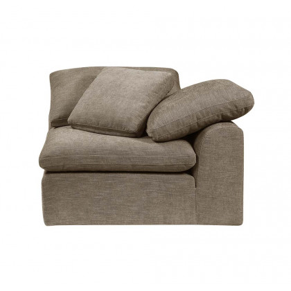 ACME Naveen Modular Wedge with Pillow - Beige Linen