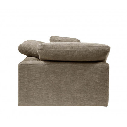 ACME Naveen Modular Wedge with Pillow - Beige Linen