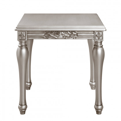 ACME - Pelumi End Table in Platinum