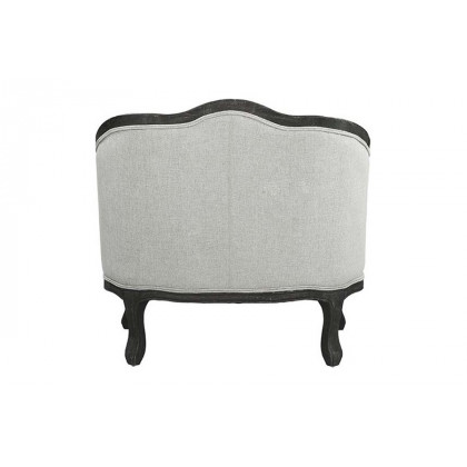 ACME Samael Chair with 1 Pillow - Gray and Black