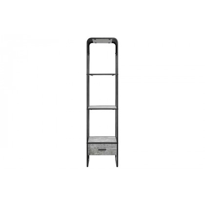 ACME - Raziela TV Stand Side Pier in Concrete Gray/Black