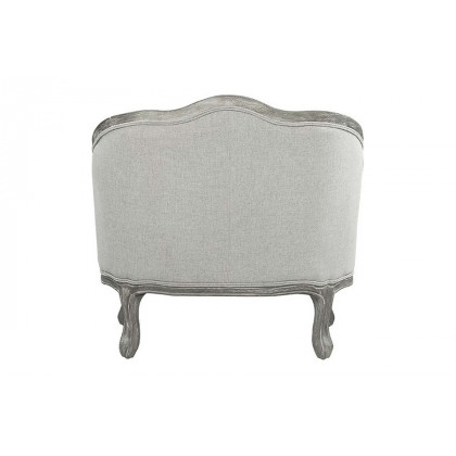 ACME Samael Chair with 1 Pillow - Gray