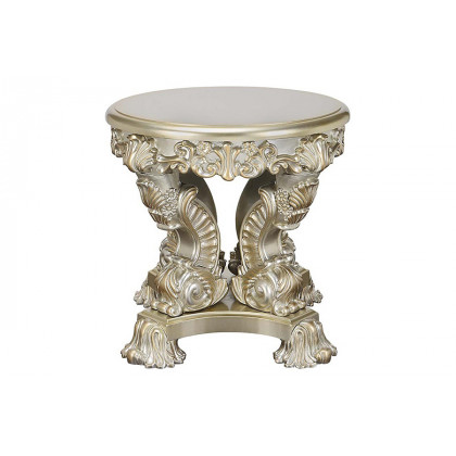 ACME - Sorina End Table in Antique Gold