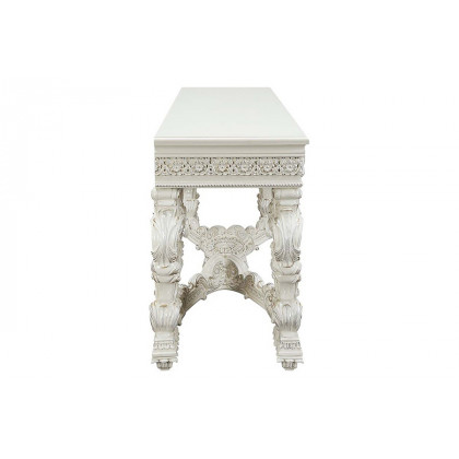 ACME - Adara Sofa Table in Antique White