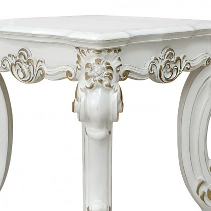 ACME Vendome II End Table - White