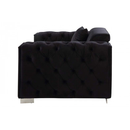 ACME - Trislar Chair with Pillow  (Same 52527) in Black