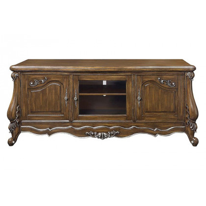 ACME - Latisha TV Stand in Antique Oak