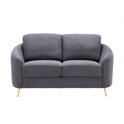 ACME - Yuina Loveseat in Gray Linen