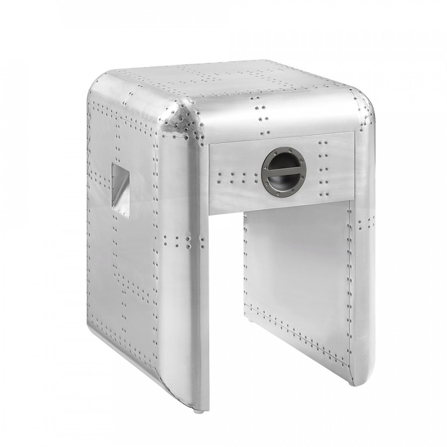 ACME - Brancaster End Table in Aluminum (LV01813)