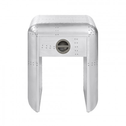 ACME - Brancaster End Table in Aluminum (LV01813)