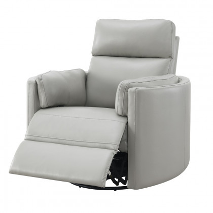 ACME Sagen Recliner with Swivel & Glider - Gray