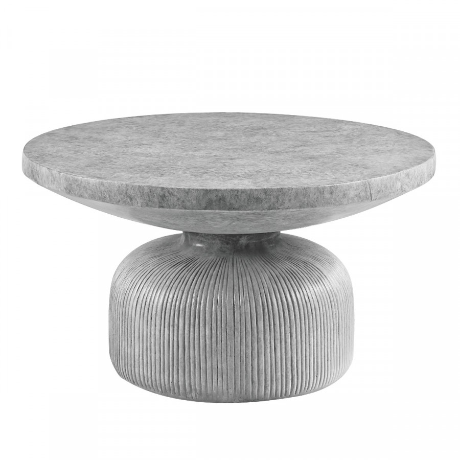 ACME - Laddie Coffee Table in Weathered Gray