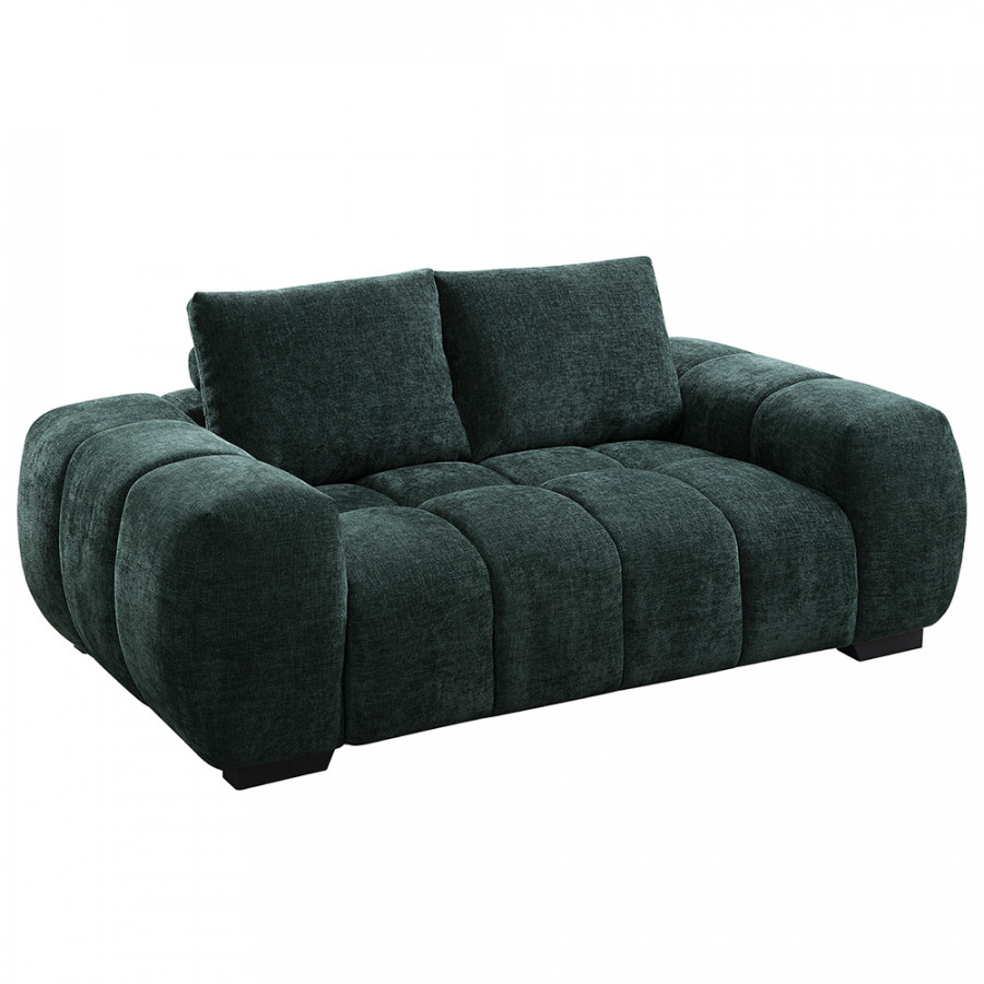 ACME - Ferrand Loveseat in Green Linen
