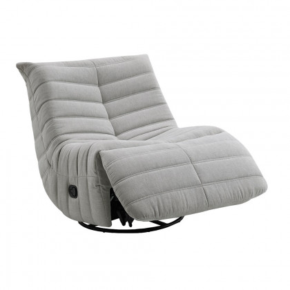 ACME Talmon Recliner with Swivel - Oyster Chenille