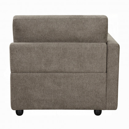 ACME Rylie Modular Lf Chair with 3 Pillows - Gray Linen