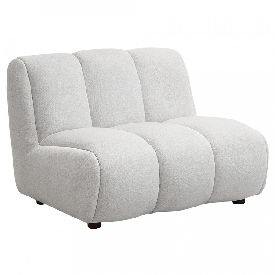 ACME - Manilla Chair in Ivory White Linen