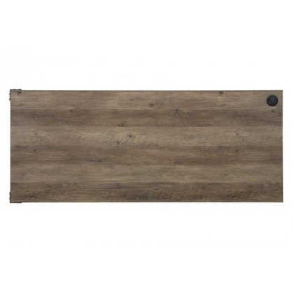 ACME Zakwani Writing Desk - Rustic Oak and Black Finish OF00002