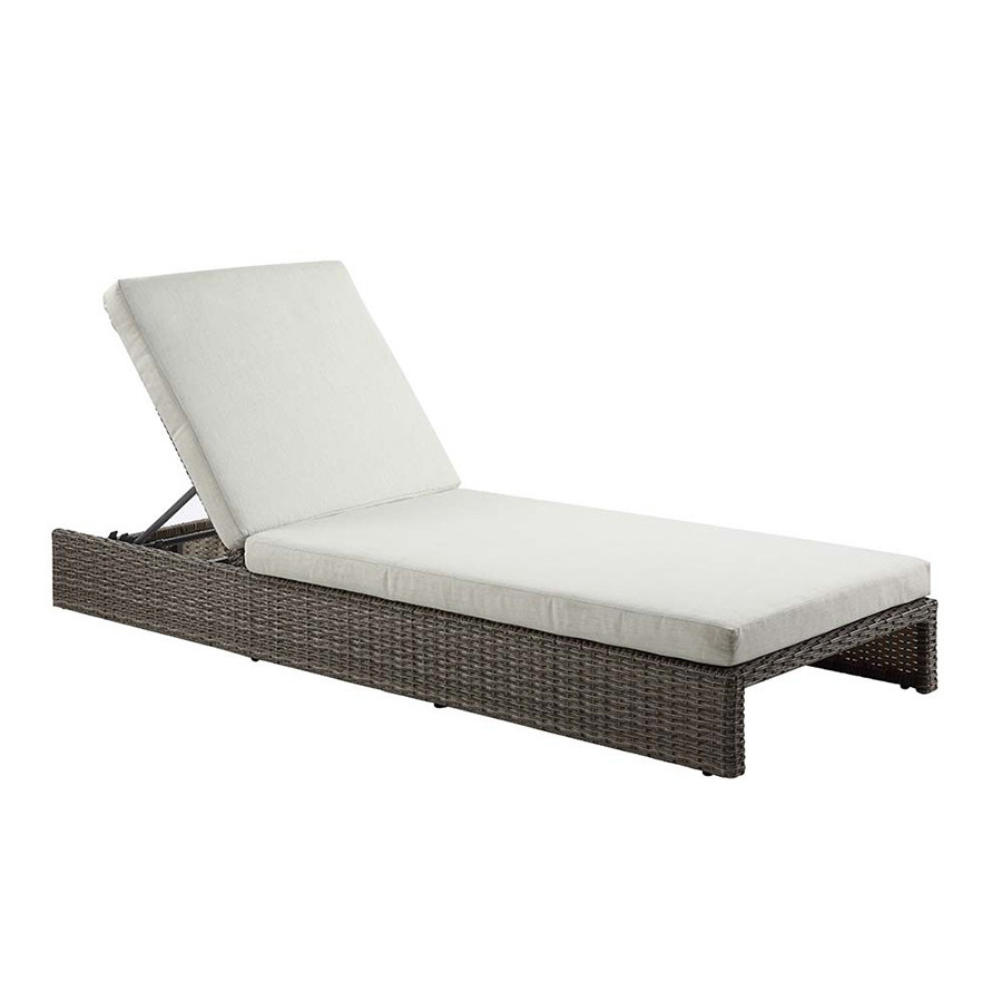 ACME - Salena Patio Sun Lounge in Beige/Gray (OT01093)