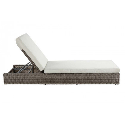 ACME - Salena Patio Sun Lounge in Beige/Gray (OT01093)