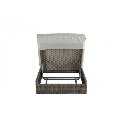 ACME - Salena Patio Sun Lounge in Beige/Gray (OT01093)