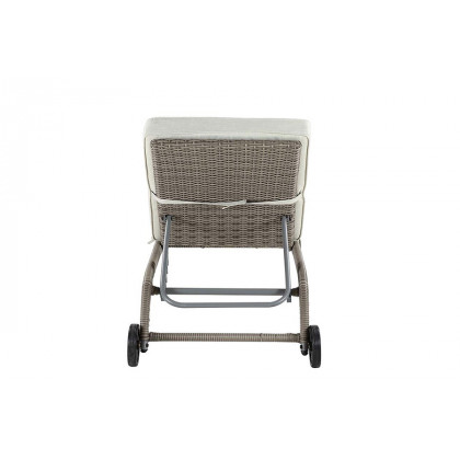 ACME - Salena Patio Sun Lounge in Beige/Gray (OT01094)