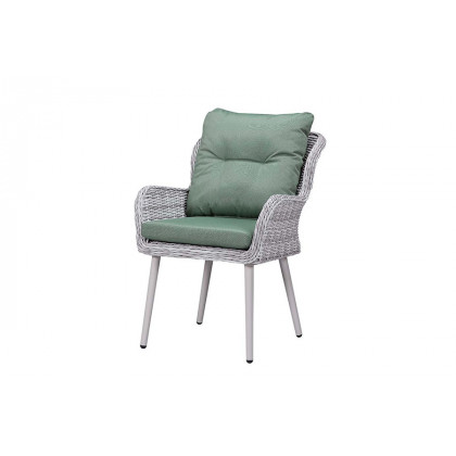 ACME - Jenneva 7PC Patio Dining Set in Night Green/Gray