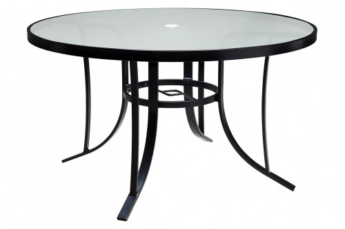 Agio™ - 48" Round Glass Top Dining Table