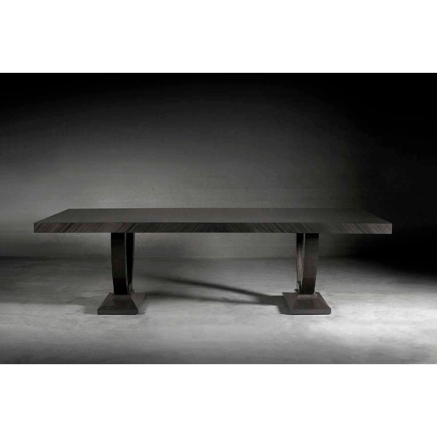 Alexandra - Chelsea Dining Table in Natural Shiny Lacquer