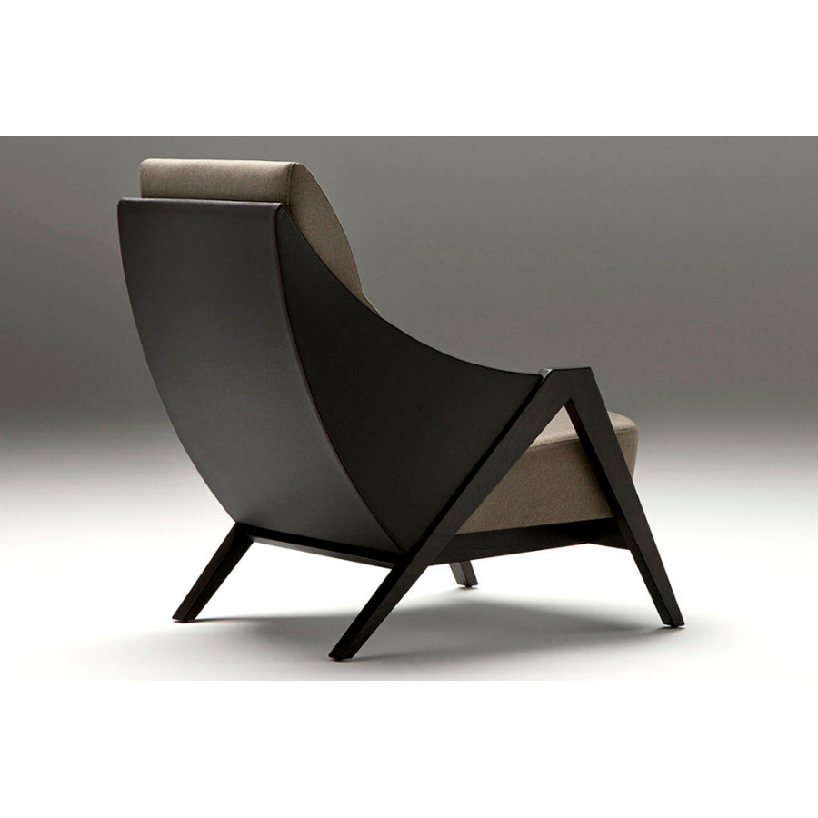Alexandra - Falcon Stationary Solid Print Armchair