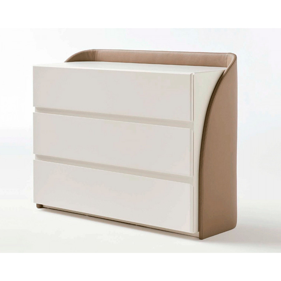 Alexandra - Cricket Dresser in Matt Cream Lacquered