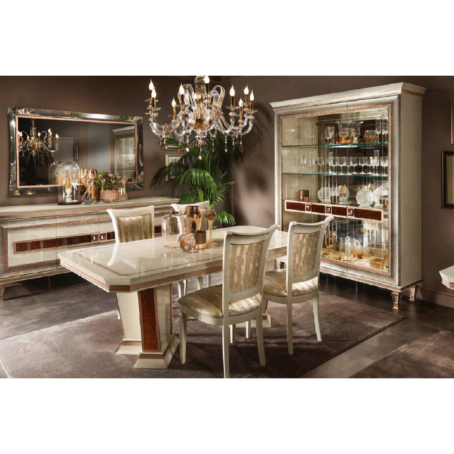 Arredoclassic - Dolce Vita Dining Rectangular Fix Top Table