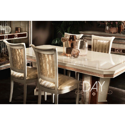 Arredoclassic - Dolce Vita Dining Rectangular Fix Top Table